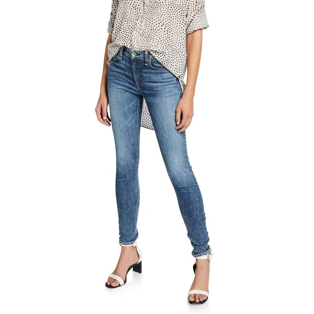 Rag & Bone Jeans Cate Mid-Rise Skinny